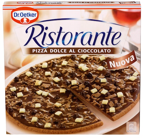 Bilde: © Dr. Oetker / Kolonial.no Dr. Oetker Ristorante Sjokoladepizza 300 g