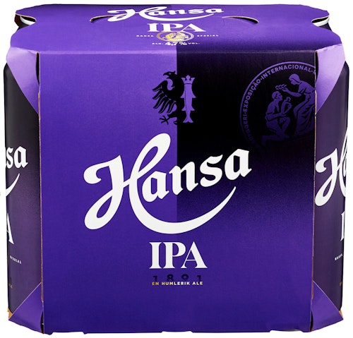 Bilde: © Hansa Borg / Oda Hansa Borg Hansa Spesial IPA 6 x 0,5l