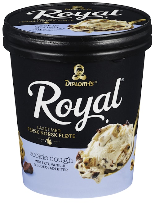 Bilde: © Diplom-Is / Oda Diplom-Is Royal Cookie Dough 0,5 l