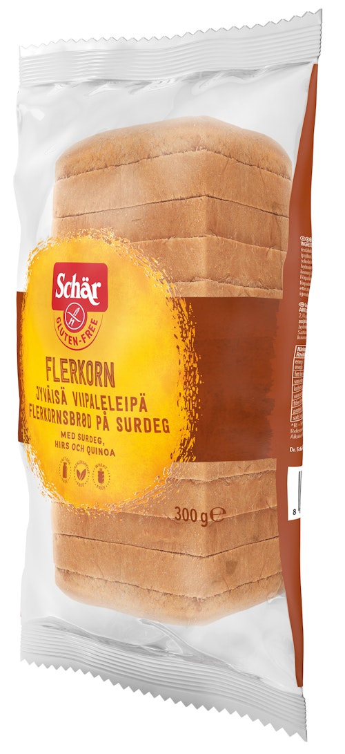 Bilde: © Schär / Oda Schär Flerkornbrød Glutenfri, 300 g