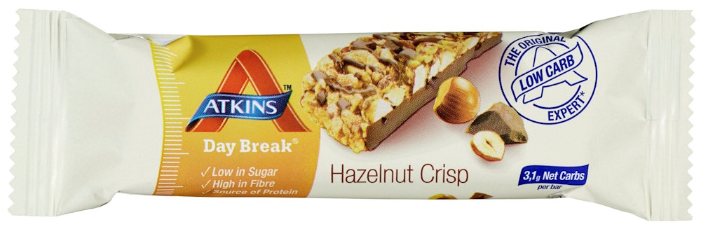 Atkins Day Break Hazelnut Crisp Bar