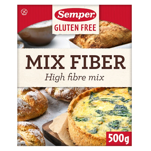 Bilde: © Semper / Oda Semper Glutenfri Brødmix Med Fiber 500 g
