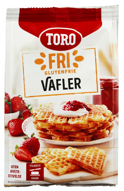 Bilde: © Toro / Kolonial.no Toro Vafler Mix Glutenfri 242 g