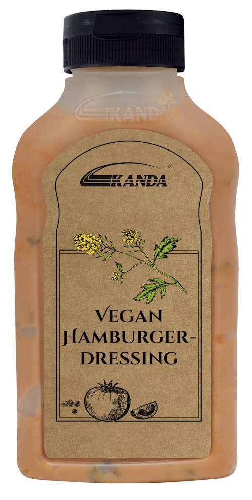 Bilde: © Kanda / Oda Kanda Vegan Hamburgerdressing 300 ml