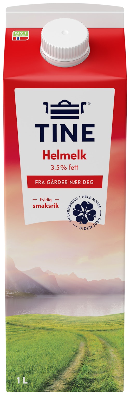 Bilde: © Tine / Kolonial.no Tine Tine Helmelk 1 l