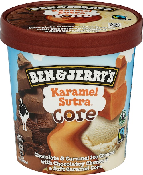 Bilde: © Ben & Jerry's / Kolonial.no Ben & Jerry's Core Karamel Sutra 465 ml