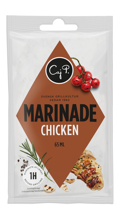 Bilde: © Caj P / Oda Caj P Marinade til Kylling 65 ml