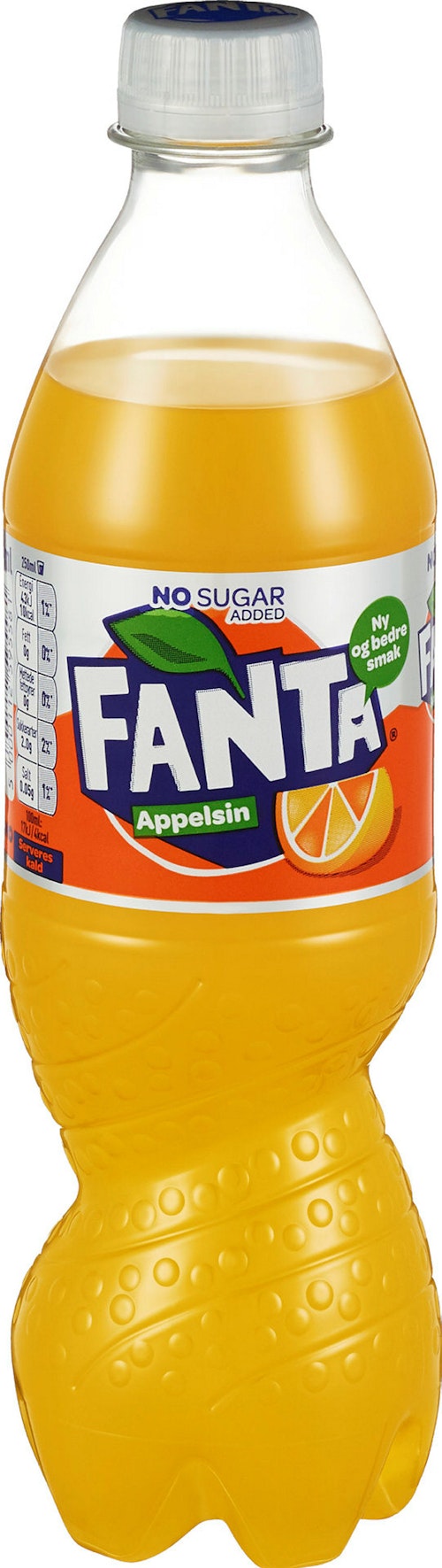 Bilde: © Fanta / Kolonial.no Fanta Fanta Zero Orange 0,5 l