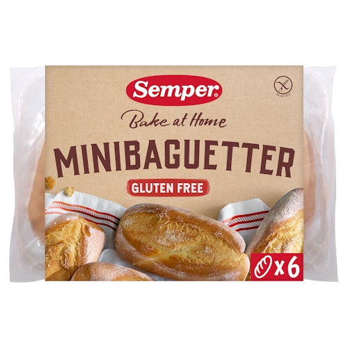 Bilde: © Semper / Oda Semper Minibaguetter Glutenfri, 300 g