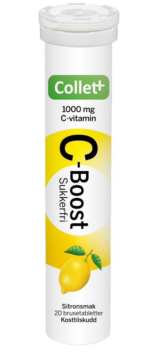 Bilde: © Collett / Oda Collett C-boost Sitron C-vitamin 1000 mg
