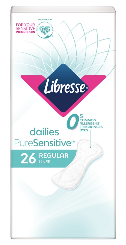 Bilde: © Libresse / Oda Libresse Truseinnlegg sensitiv 26 stk