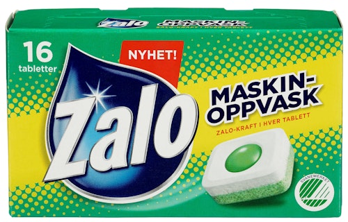 Bilde: © Zalo / Oda Zalo Maskinoppvask tabletter, 16 tablett
