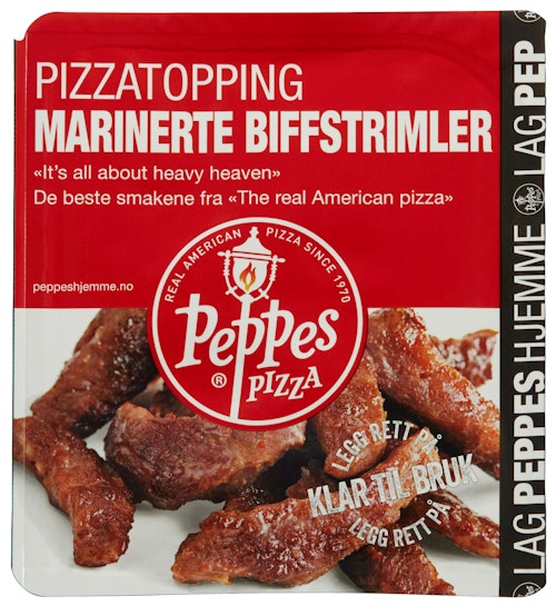 Bilde: © Peppes Pizza / Kolonial.no Peppes Pizza Peppes Biffstrimler 100 g