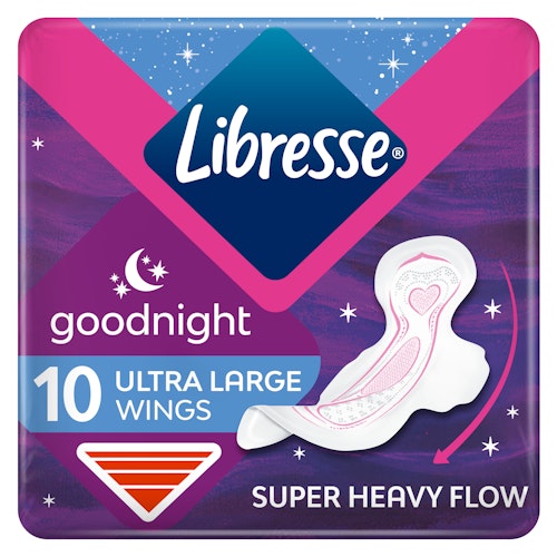 Bilde: © Libresse / Oda Libresse Bind Ultra Night Wing 10 stk
