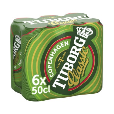 Bilde: © Tuborg / Oda Tuborg Tuborg Classic 6 x 0,5l