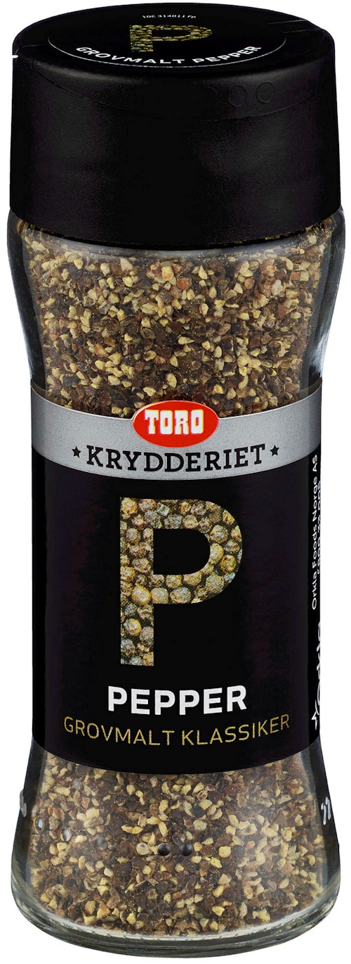 Bilde: © Toro / Oda Toro Pepper Sort Grovmalt, 68 g