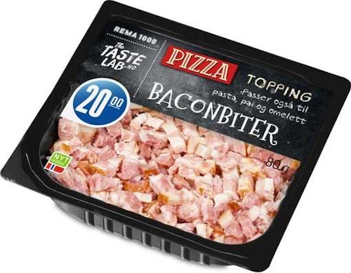 Bilde: © REMA 1000 / Kolonial.no REMA 1000 Bacon Topping 80 g