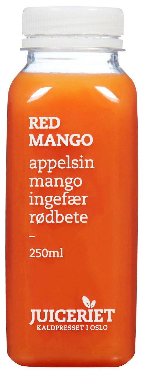Bilde: © Juiceriet / Kolonial.no Juiceriet Smoothie Red Mango, 250 ml