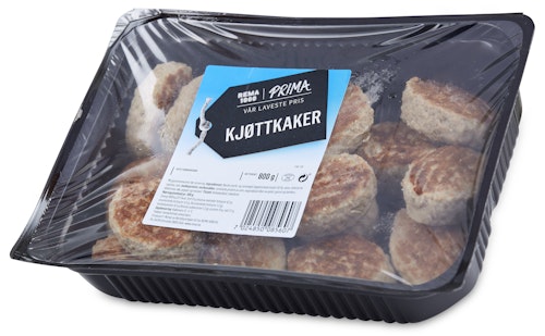 Bilde: © Prima / Oda Prima Kjøttkaker Ferske 800 g