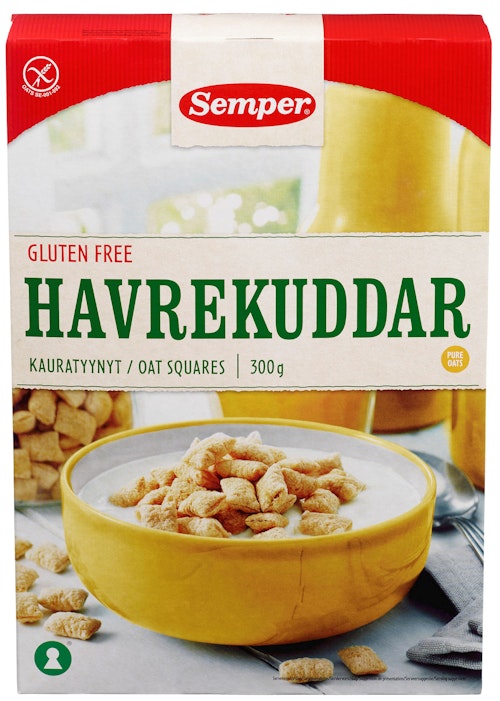 Bilde: © Semper / Kolonial.no Semper Havreputer Glutenfri, 300 g