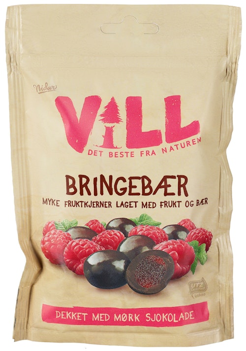 Bilde: © Vill / Oda Vill Fruktkjerner Bringebær 140 g