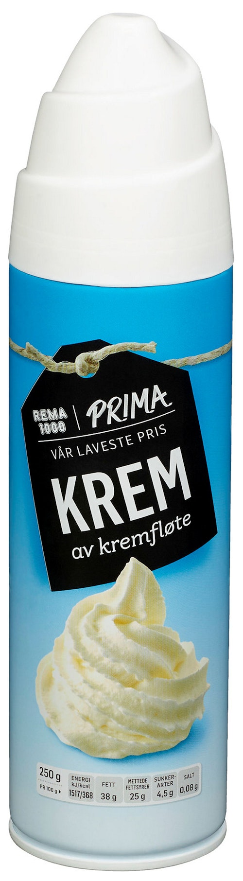 Bilde: © Foodicon / Kolonial.no Foodicon Ekte Krem 38% 250 g