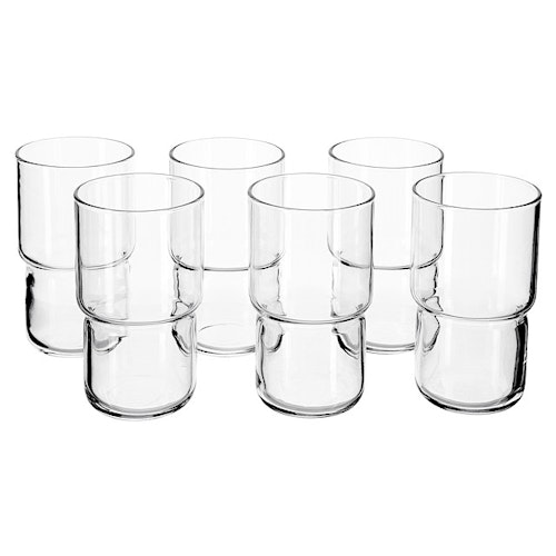 Drikkeglass 32cl (klart glass), 6 stk