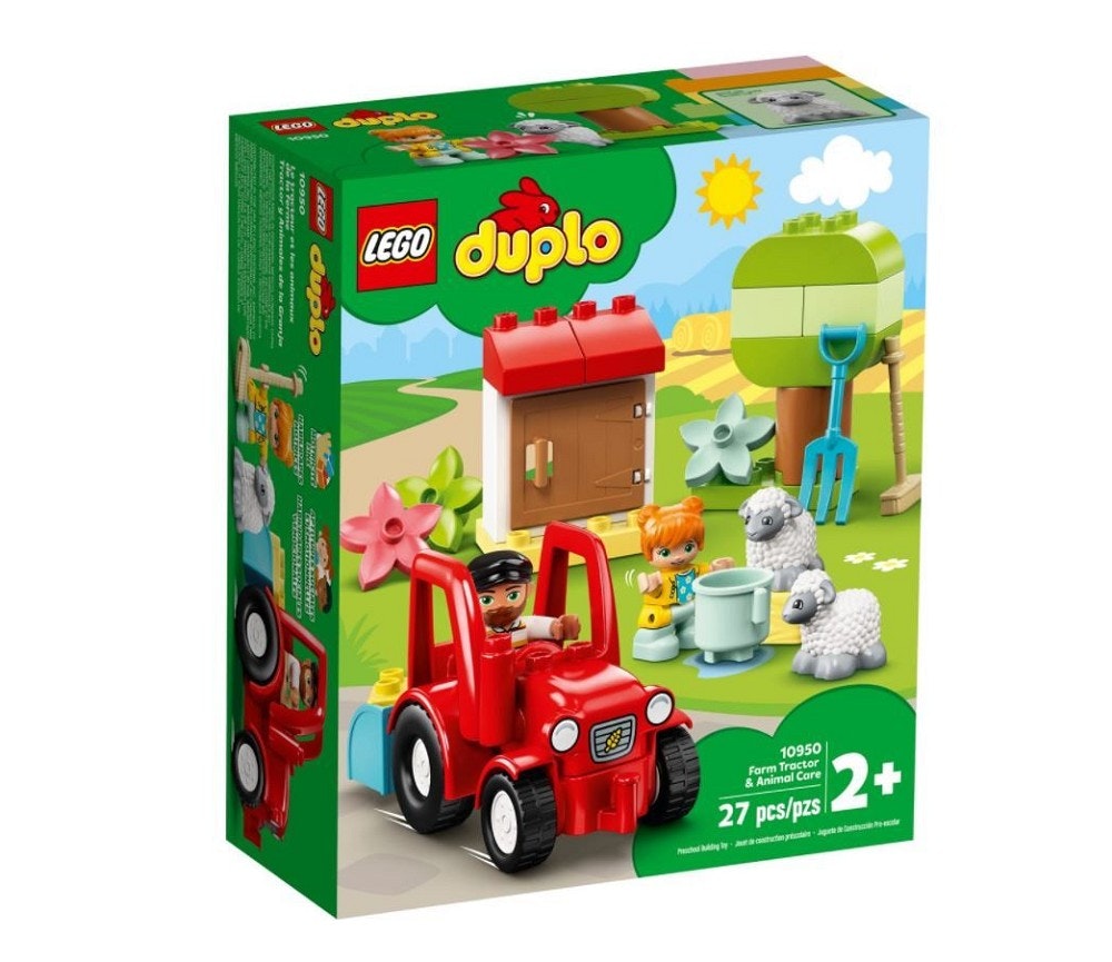 Sprell LEGO DUPLO Bondegård med traktor og dyr