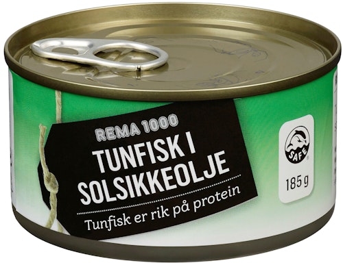 Bilde: © REMA 1000 / Oda REMA 1000 Tunfisk i Solsikkeolje 185 g