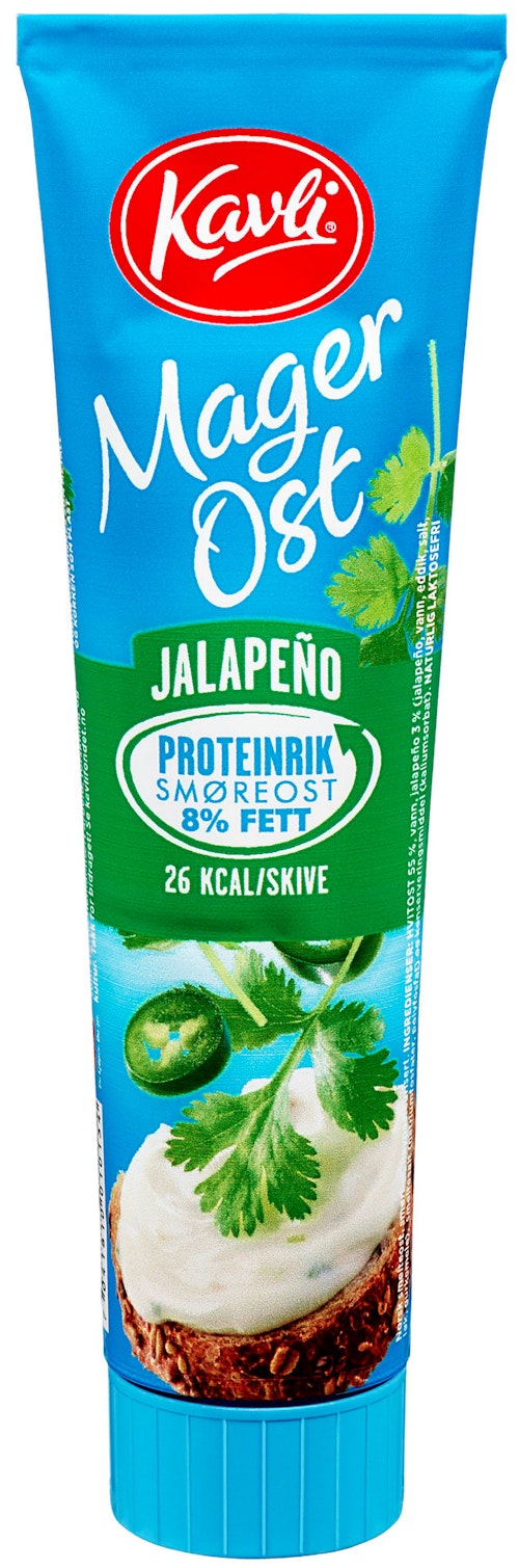 Bilde: © Kavli / Kolonial.no Kavli Magerost Jalapeno 175 g