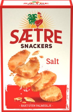 Bilde: © Sætre / Oda Sætre Snackers Salt 120 g