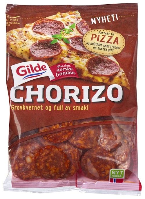 Gilde Chorizo Skivet, 130 g