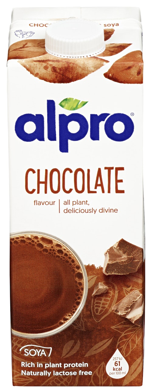 Bilde: © Alpro / Oda Alpro Soyadrikk Sjokolade 1 l