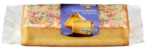 Bilde: © Dan Cake / Kolonial.no Dan Cake Sitronkake Med Glasur 350 g