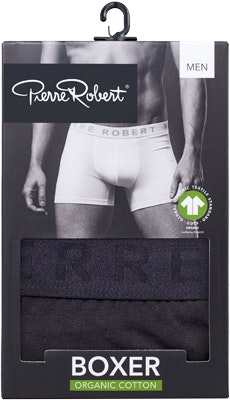 Bilde: © Pierre Robert / Kolonial.no Pierre Robert Gots Boxer Men Black, str. L, 1 stk