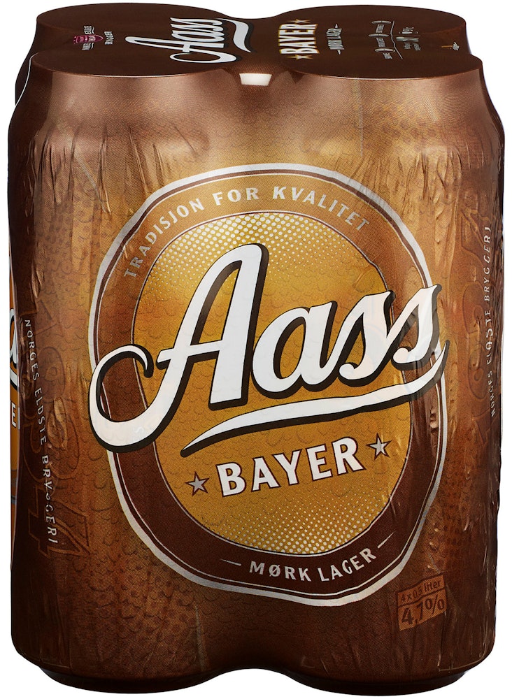 Aass Bayer 4 x 0,5l, 2 l
