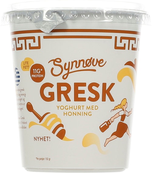 Bilde: © Synnøve / Oda Synnøve Gresk Yoghurt Med Honning 350 g