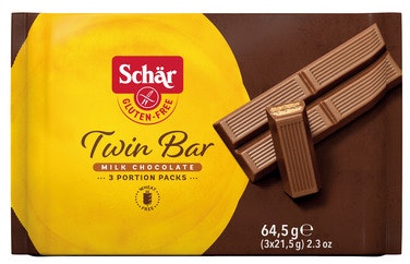 Schär Twin Bar Sjokoladekjeks Glutenfri