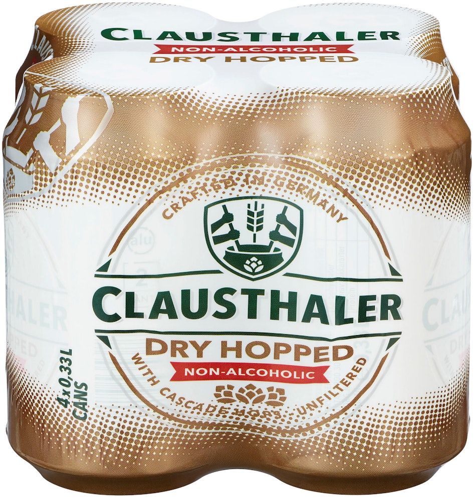 Clausthaler Dry Hopped 4 x 0,33l