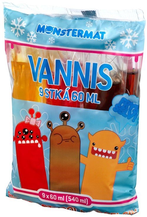 Monstermat Vannis 9 x 60ml, 540 ml
