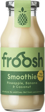 Bilde: © Froosh / Oda Froosh Smoothie Ananas, Banan & Kokos 250 ml