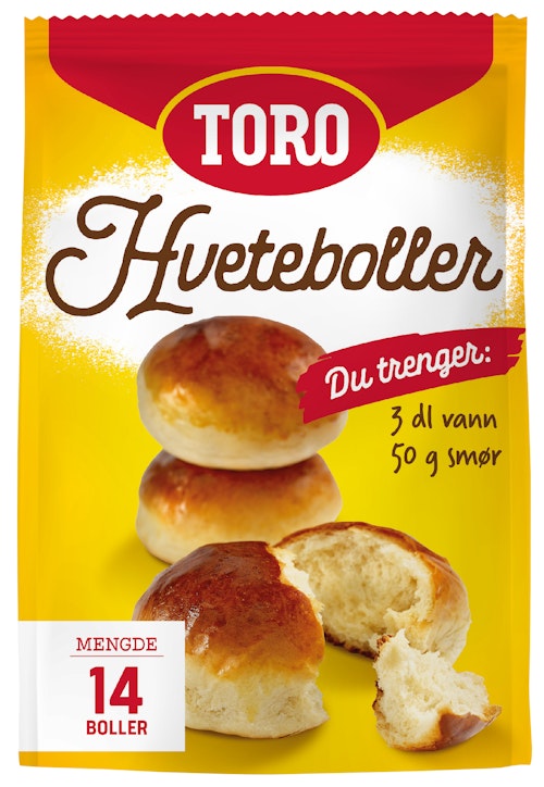 Bilde: © Toro / Kolonial.no Toro Hveteboller 600 g