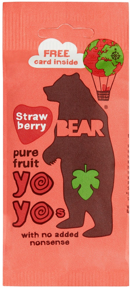 Bear Fruktruller Jordbær