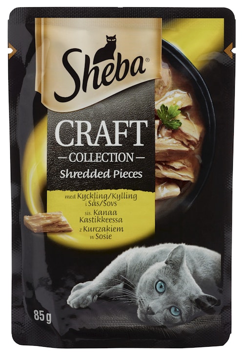 Bilde: © Sheba / Oda Sheba Sheba Craft Pouch Kylling 85 g