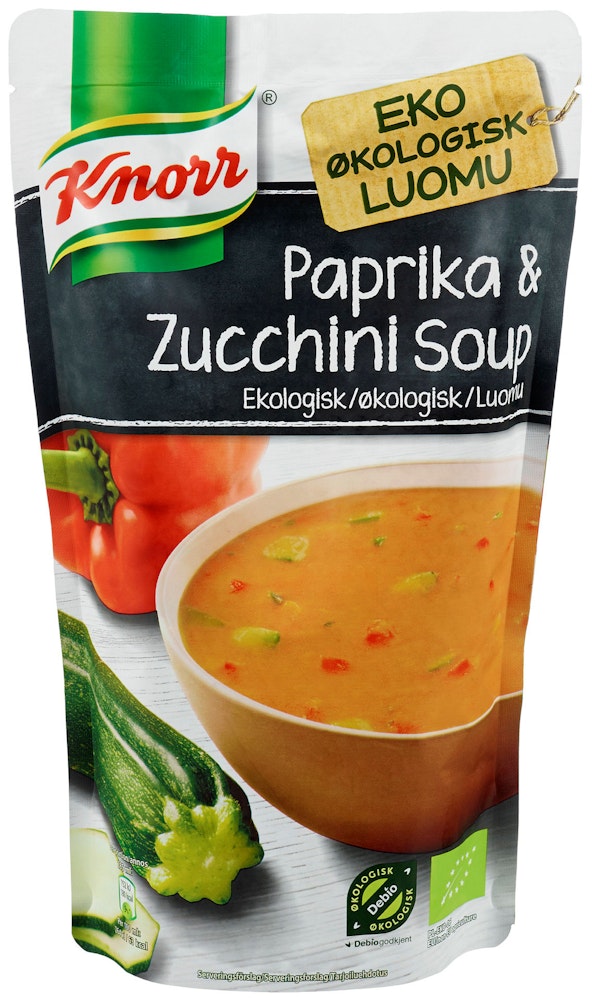 Knorr Zucchini & Paprika Suppe Økologisk