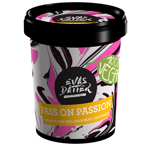 Evas Datter Pass On Passion Med Pasjonsfrukt & Kokos, 0,5 l