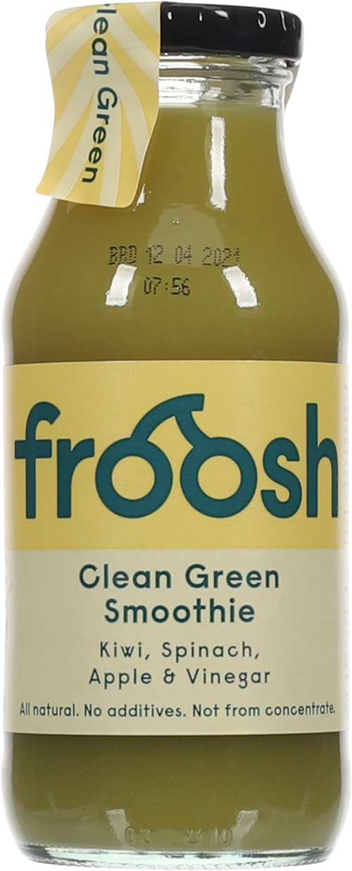 Bilde: © Froosh / Kolonial.no Froosh Smoothie Clean Green 250 ml