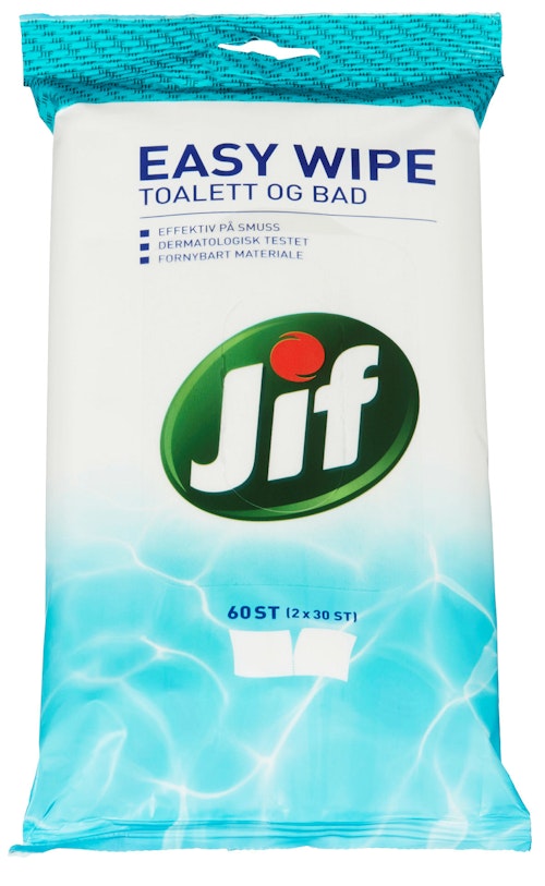 Bilde: © Jif / Oda Jif Easy Wipe Toalett & Bad