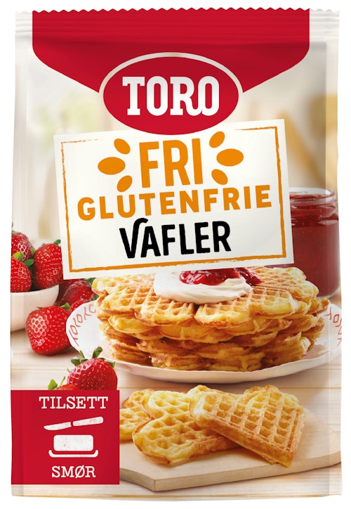 Bilde: © Toro / Oda Toro Vafler Mix Glutenfri 242 g