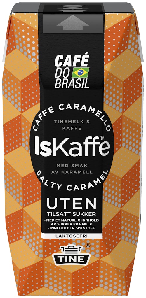 Bilde: © Tine / Oda Tine IsKaffe Salty Caramel Uten Tilsatt Sukker, 330 ml